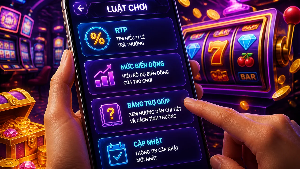 Đọc RTP trên điện thoại: hiểu máy slot 33win qua bảng thuật ngữ đơn giản