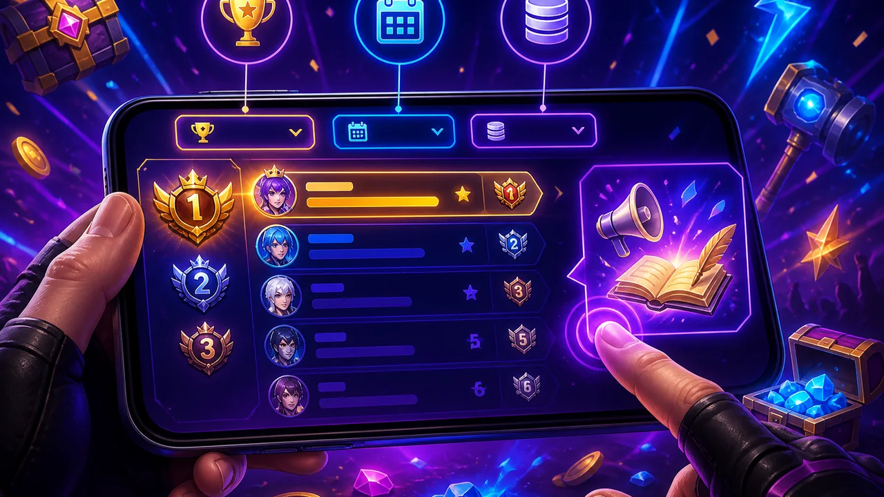 Đọc bảng xếp hạng game 33win chính xác: 3 lớp dữ liệu cần kiểm tra