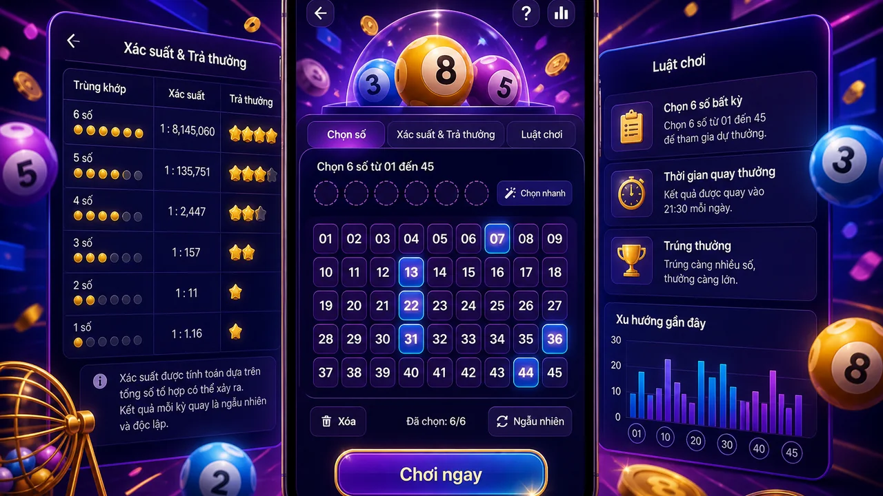 Đọc bảng số dễ hơn: cách đọc tỷ lệ xổ số 33win cho người mới