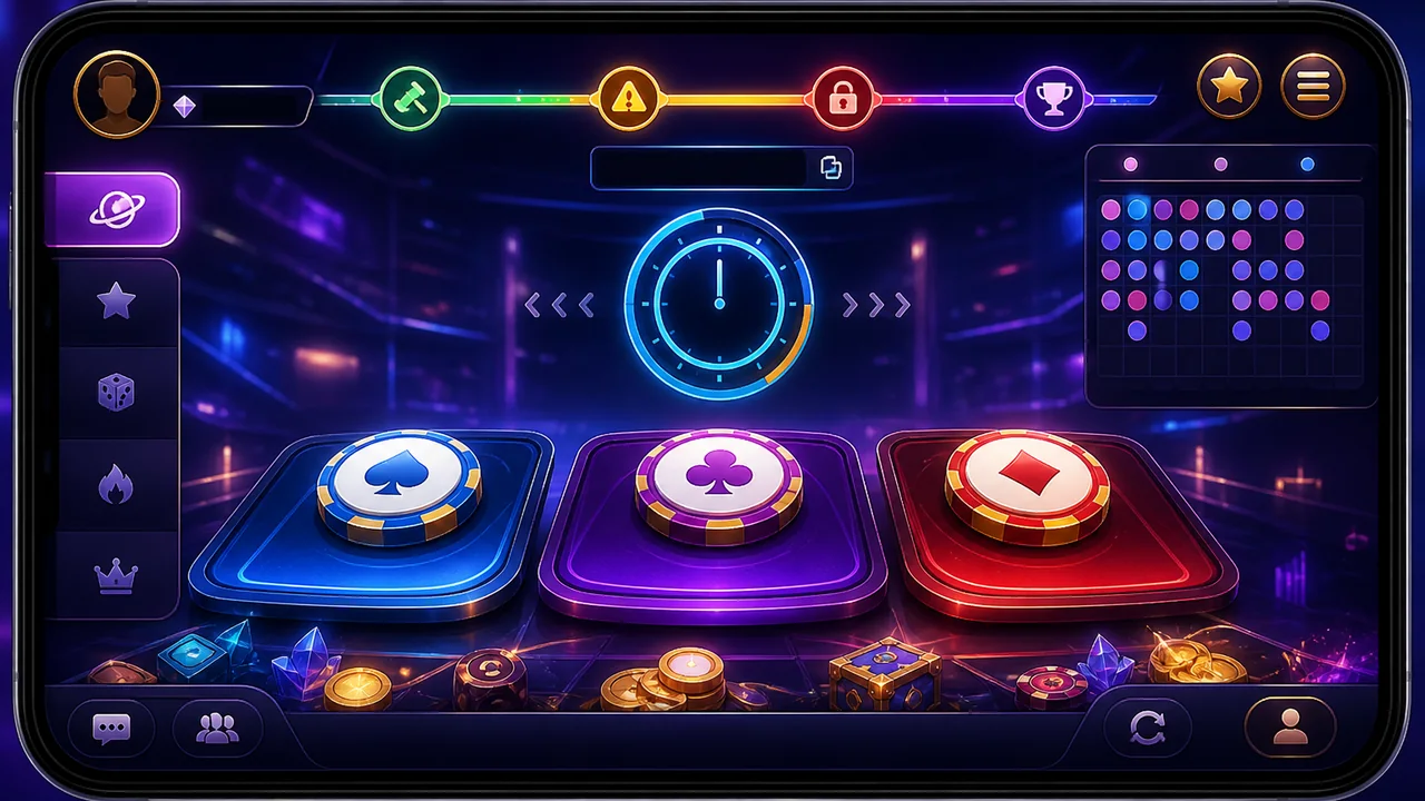 Đọc nhịp vòng chơi trực tiếp trên mobile: cách theo dõi thời gian đóng cược 33win